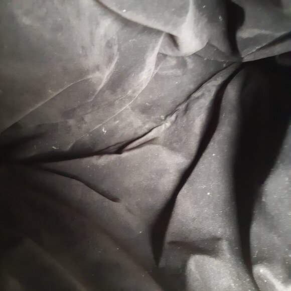 Tula Black Leather Shoulder Bag Purse 8x11.5 inches - Picture 8 of 16